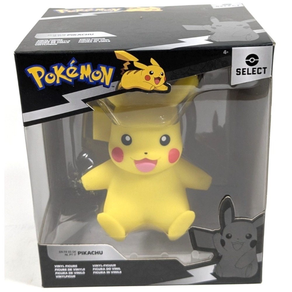 Jazwares Pokemon Select Series 1 Pikachu Boxed 4" Vinylβ Figure Collectible Toy